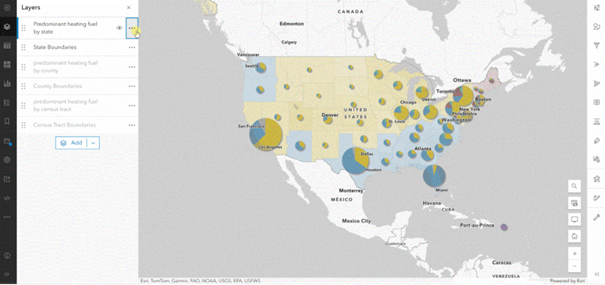 Multi-Tab-Ansicht im Map Viewer in ArcGIS Enterprise 11.5