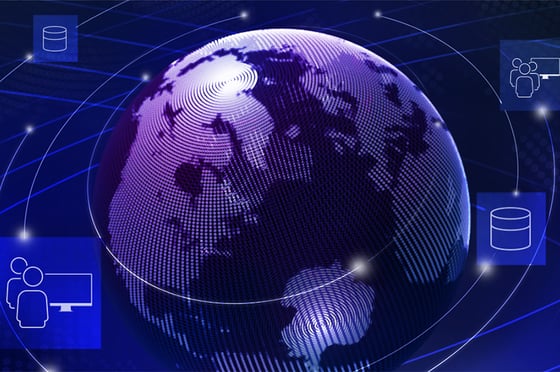 Vernetzte Daten und Zusammenarbeit über die gesamte Erde hinweg