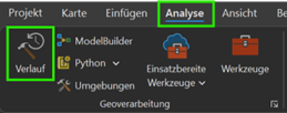 "Verlauf"-Button im Menüband&nbsp;