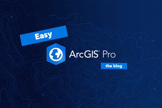 Titelbild der Blogreihe "Easy ArcGIS Pro"