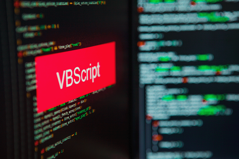 Titelbild VBScript Abkündigung