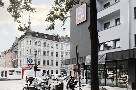 Filiale von ALDI SÜD in Hamburg
