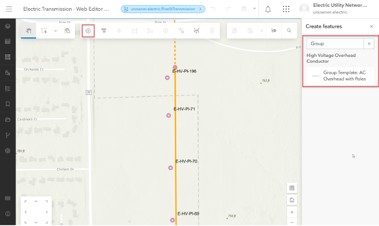 Features werden im Web Editor erstellt
