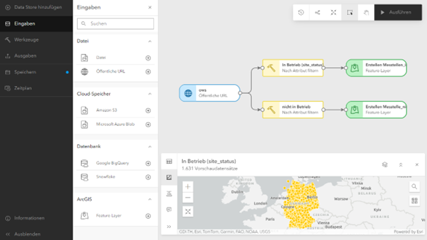 Data Pipelines in ArcGIS Online