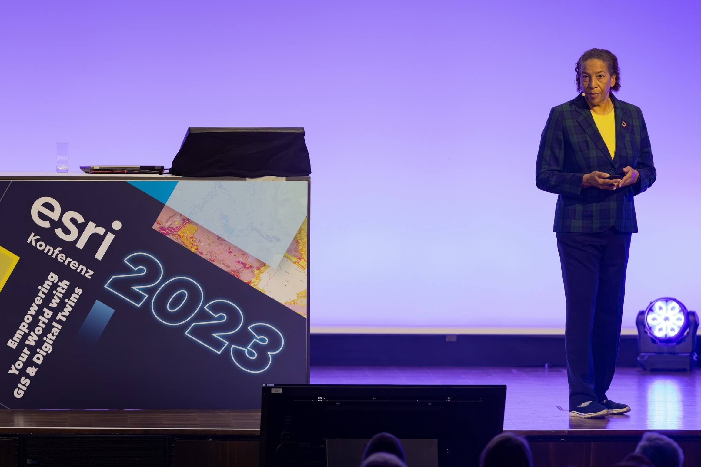Prof. Dr. Dawn Wright von Esri Inc. auf der Esri Kon 2023