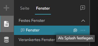 Einführungsbildschirme (Splash) über Fernster erstellen.