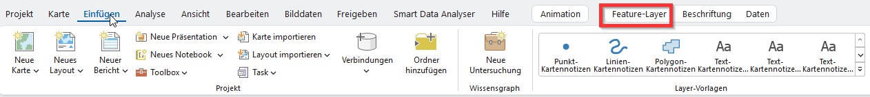 Eigenschaftenansicht