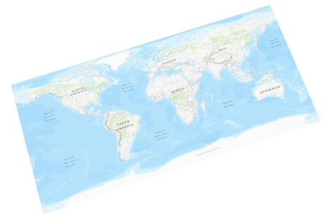 Standardmodus Lokale Szene in ArcGIS Pro