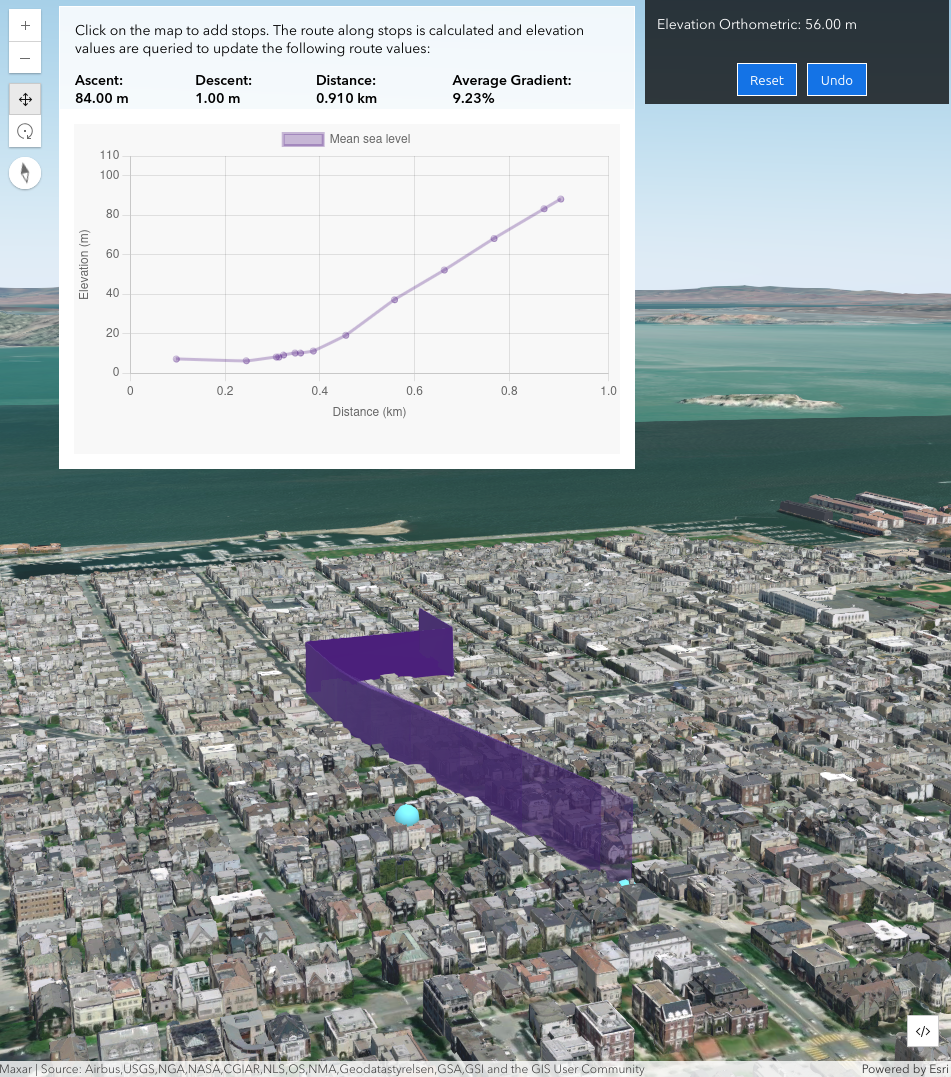 Der ArcGIS Elevation Service in ArcGIS Location Platform