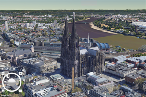 Abbildung 5: Google Photorealistic 3D Basemaps 
