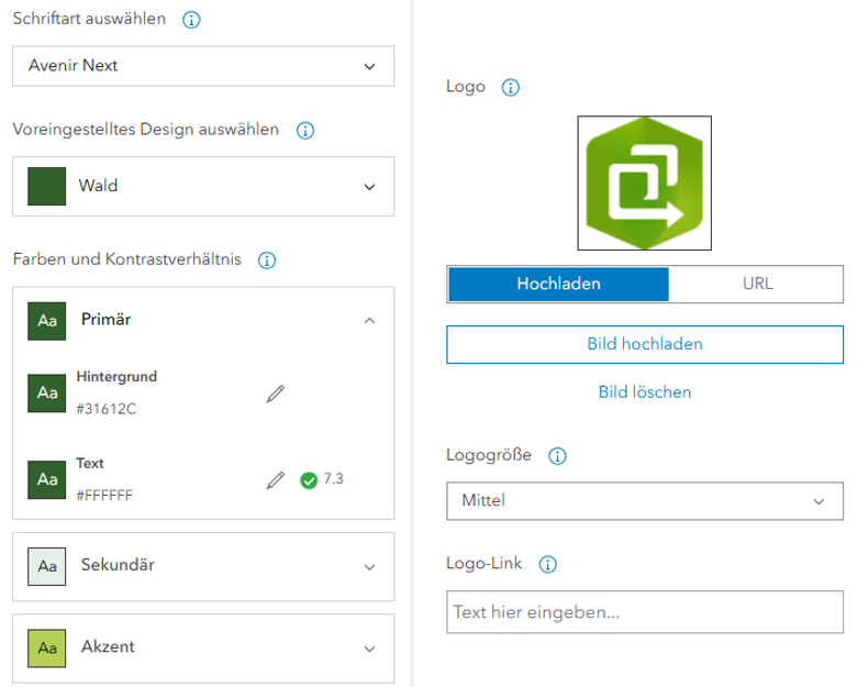Design auswählen