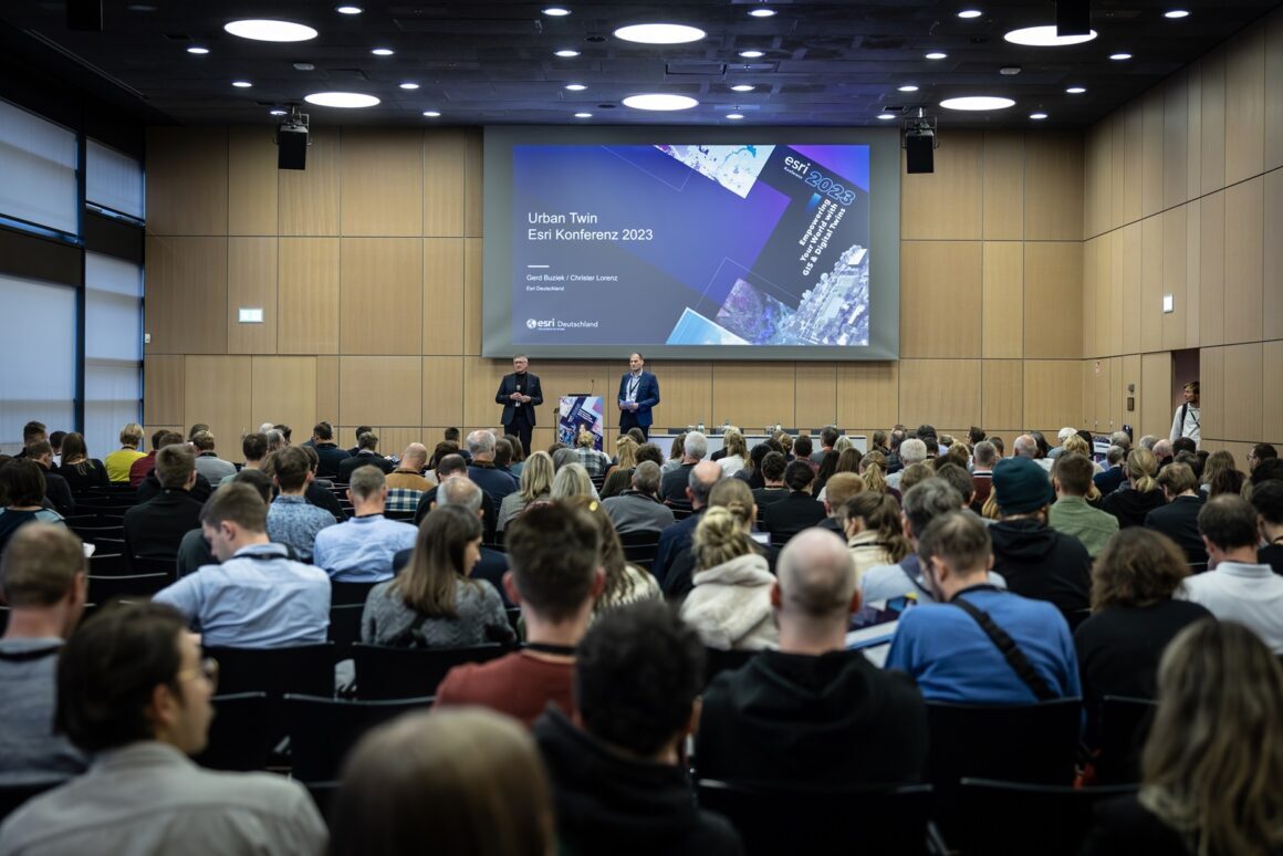 Rückblick auf den Urban Twin Track auf der Esri Konferenz 2023 in Bonn