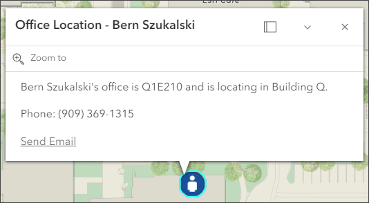 Pop-Up mit Mail Link
