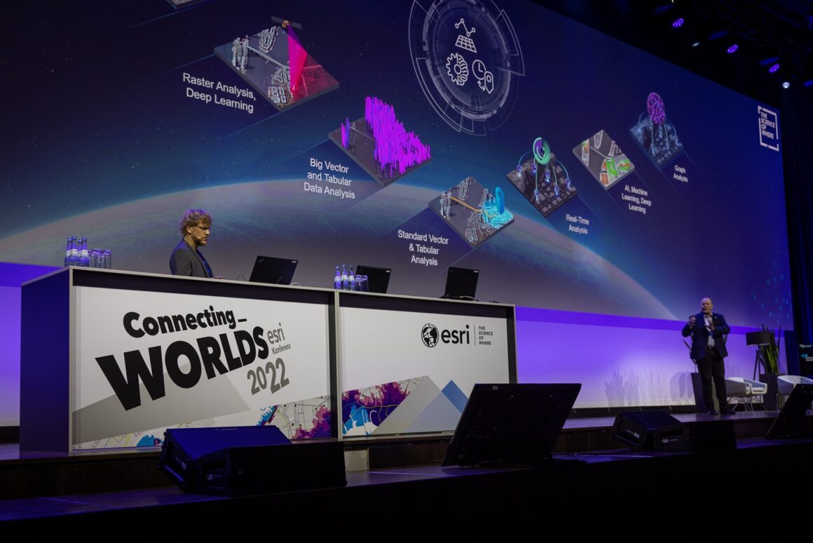 Tech-Highlights auf der Esri Konferenz 2022