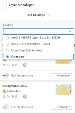 Filtern auf Hub Sites